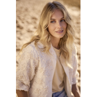 Tramontana Jacket Flower Lace Stone